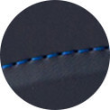 ブルーブラック 糸：ブルー