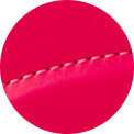 チェリーピンク/糸：ピンク/内装：チェック柄（ピンク）/背中面：ベージュ