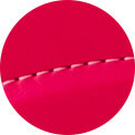 チェリーピンク/糸：ピンク/内装：チェック柄（ピンク）/背中面：ピンク