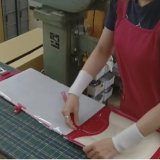 持ち手の取り付け作業